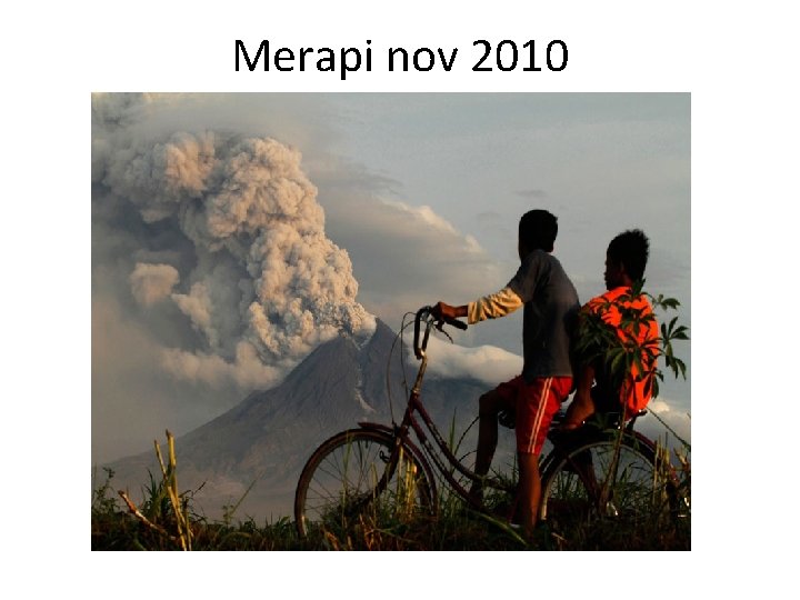 Merapi nov 2010 