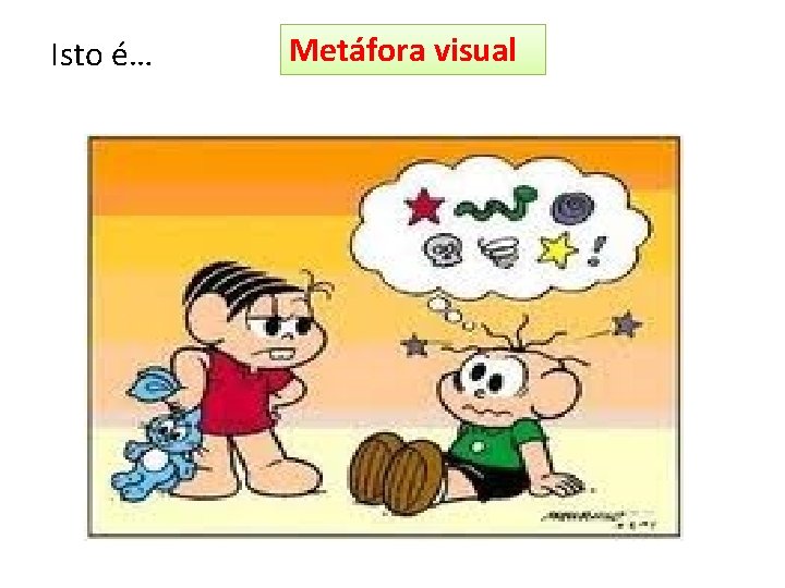 Isto é… Metáfora visual 