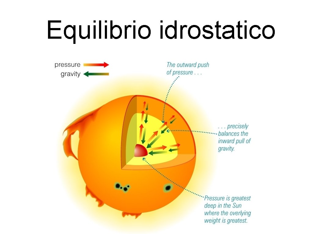 Equilibrio idrostatico 