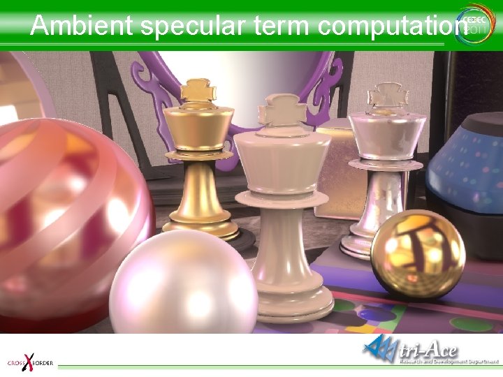 Ambient specular term computation 