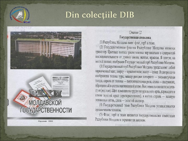 Din colecţiile DIB 