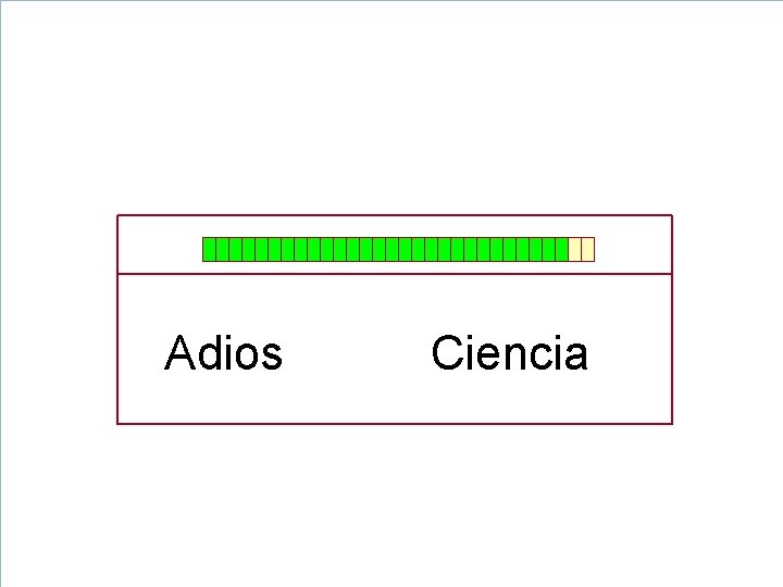 Adios Ciencia Adios Ciencia
