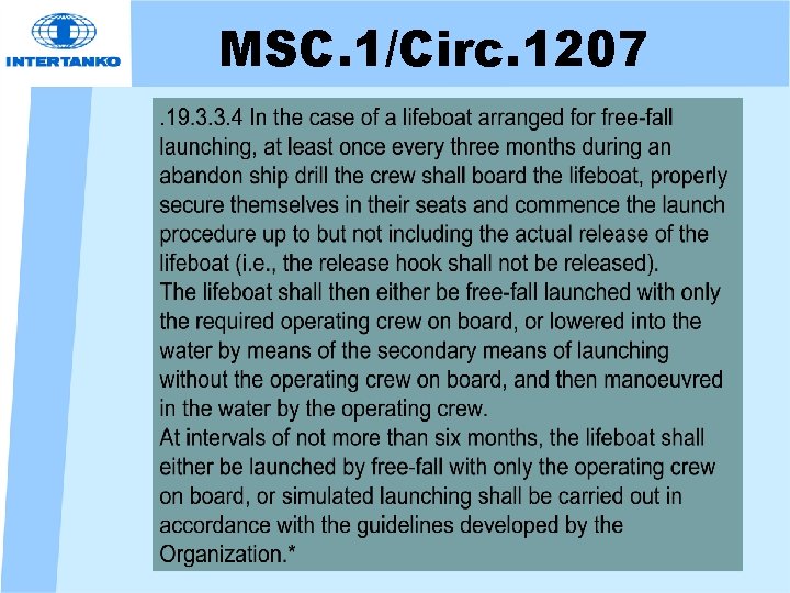 MSC. 1/Circ. 1207 