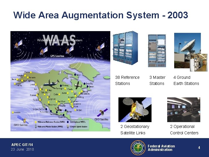 Wide Area Augmentation System - 2003 APEC GIT/14 23 June 2010 38 Reference 3