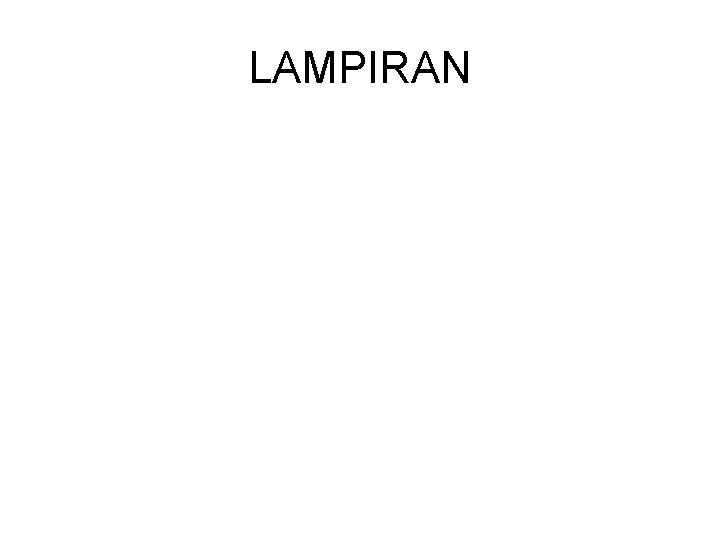 LAMPIRAN 