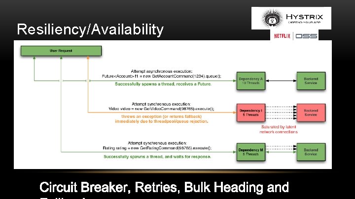 Resiliency/Availability 