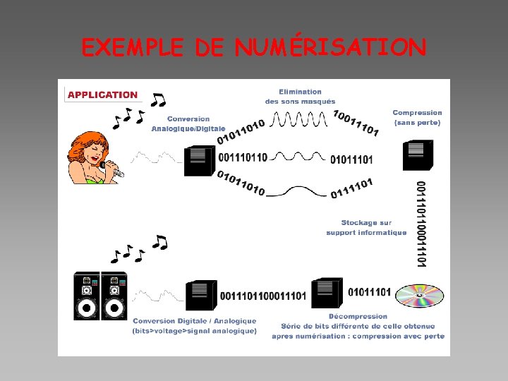 EXEMPLE DE NUMÉRISATION 