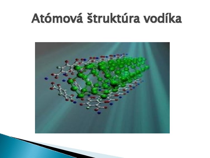 Atómová štruktúra vodíka 