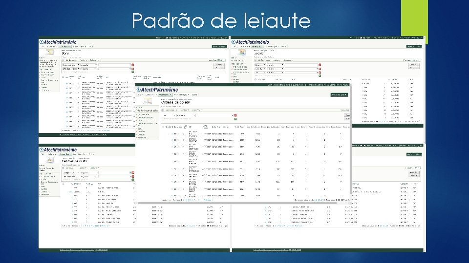 Padrão de leiaute 
