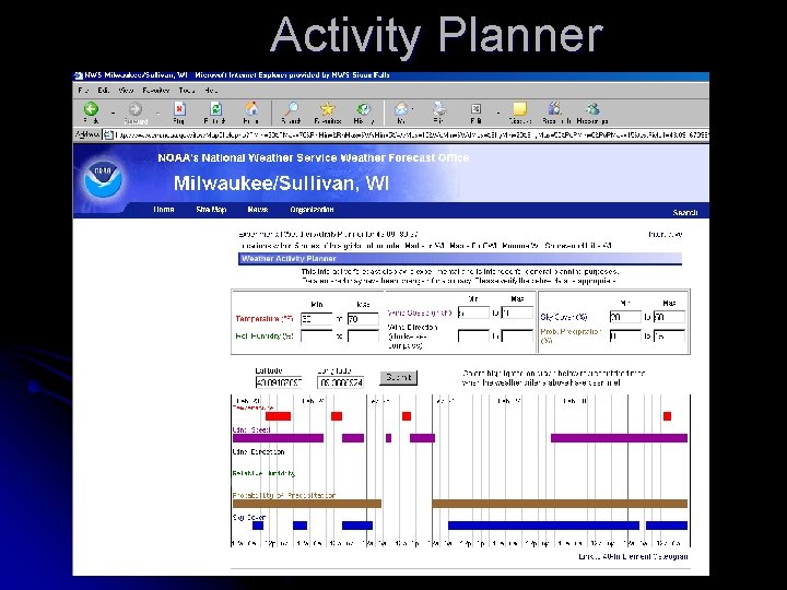 Activity Planner 