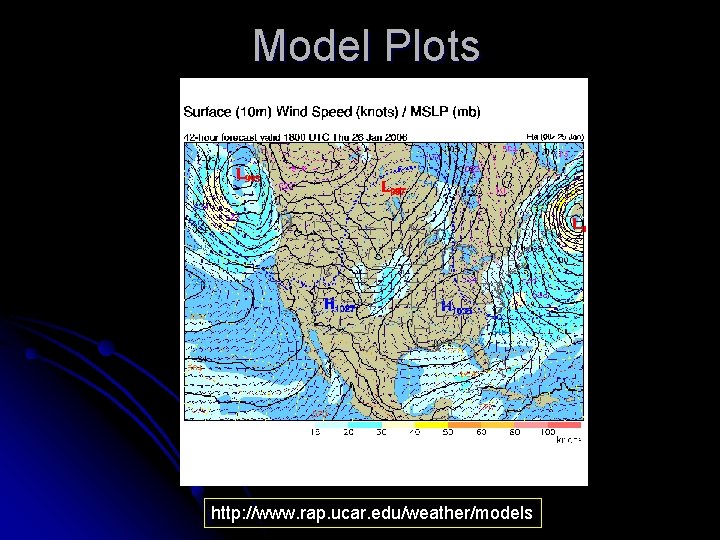 Model Plots http: //www. rap. ucar. edu/weather/models 