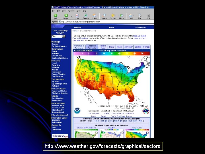http: //www. weather. gov/forecasts/graphical/sectors 