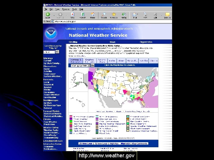 http: //www. weather. gov 