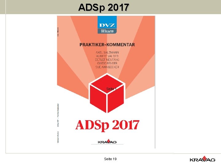 ADSp 2017 Seite 19 