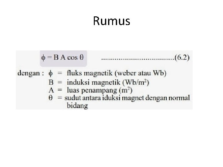 Rumus 