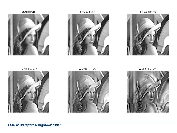 TMA 4180 Optimeringsteori 2007 