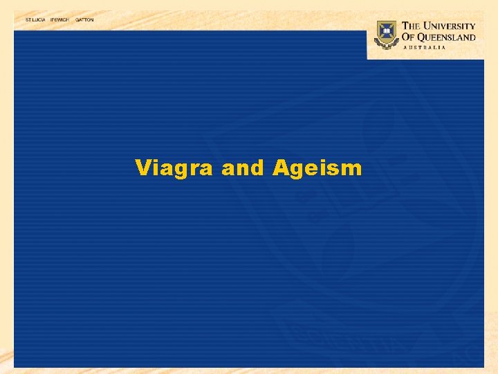 Viagra and Ageism 