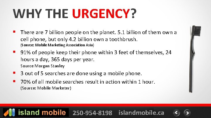 WHY THE URGENCY? § There are 7 billion people on the planet. 5. 1