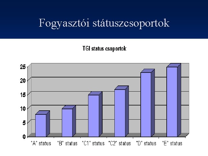 Fogyasztói státuszcsoportok 