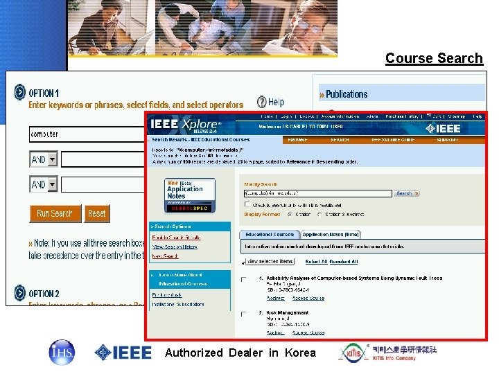 Course Search Authorized Dealer in Korea 