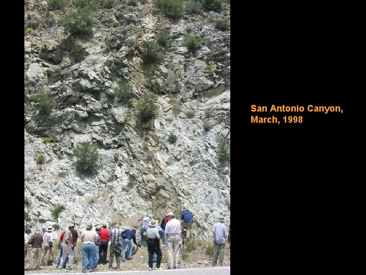 San Antonio Canyon, March, 1998 