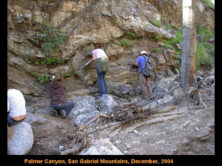 Palmer Canyon, San Gabriel Mountains, December, 2004 