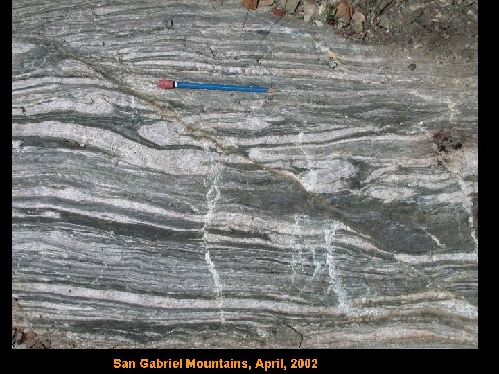 San Gabriel Mountains, April, 2002 