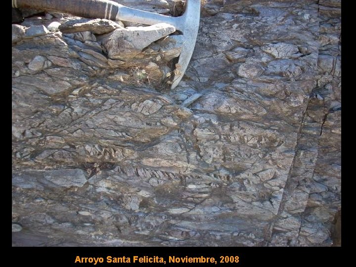 Arroyo Santa Felicita, Noviembre, 2008 