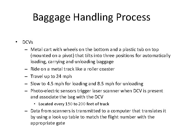 DIA Automated Baggage Handling System MSNBC on Denvers