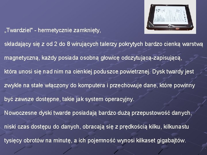 „Twardziel" - hermetycznie zamknięty, składający się z od 2 do 8 wirujących talerzy pokrytych