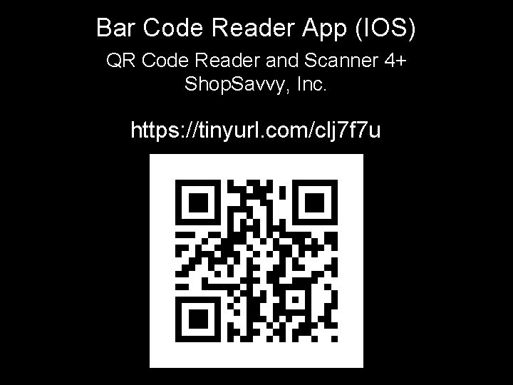 Bar Code Reader App (IOS) QR Code Reader and Scanner 4+ Shop. Savvy, Inc.