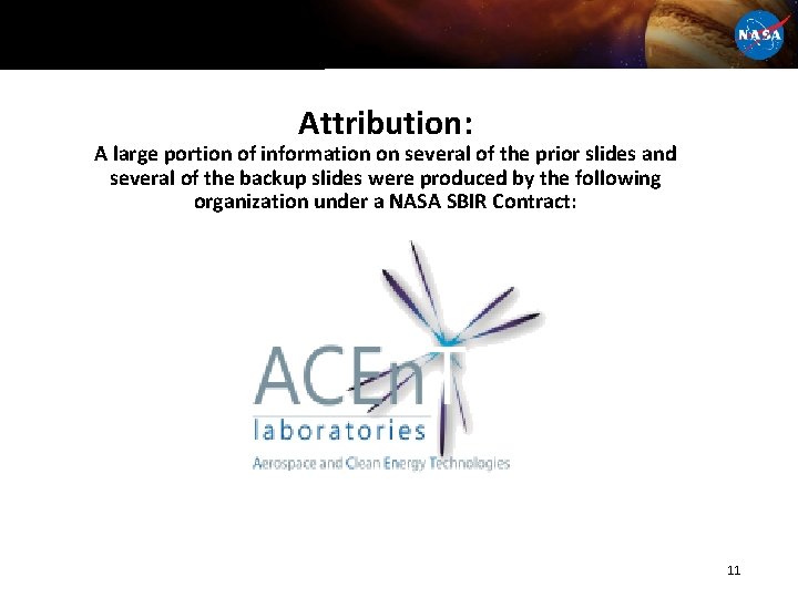 Attribution: A large portion of information on several of the prior slides and several