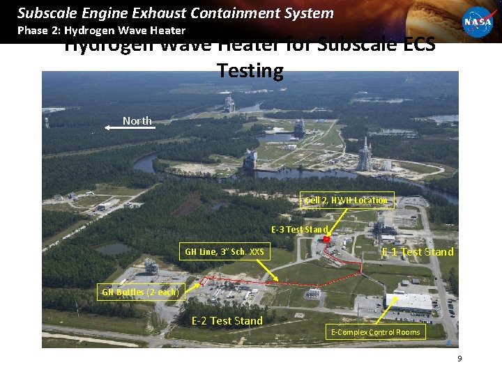 Subscale Engine Exhaust Containment System Phase 2: Hydrogen Wave Heater for Subscale ECS Testing