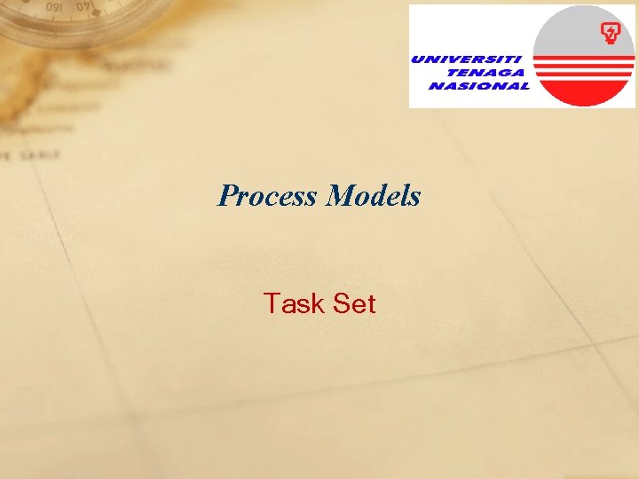 Process Models Task Set 