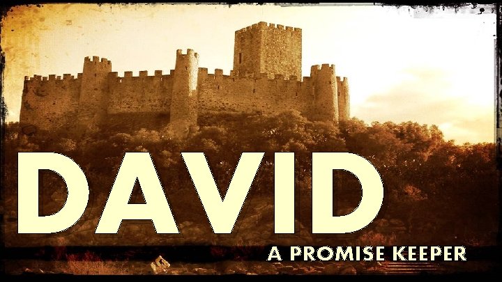 DAVID A PROMISE KEEPER 