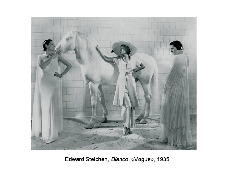 Edward Steichen, Bianco, «Vogue» , 1935 