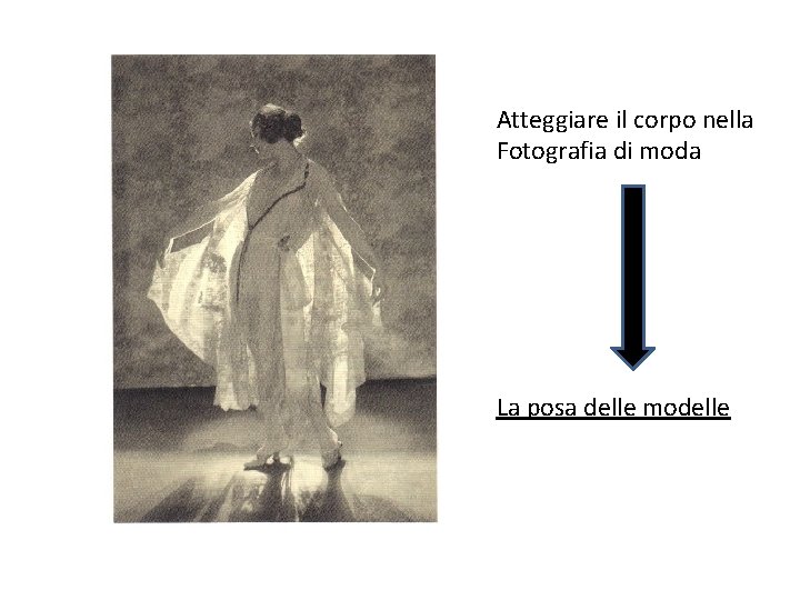 Atteggiare il corpo nella Fotografia di moda La posa delle modelle 
