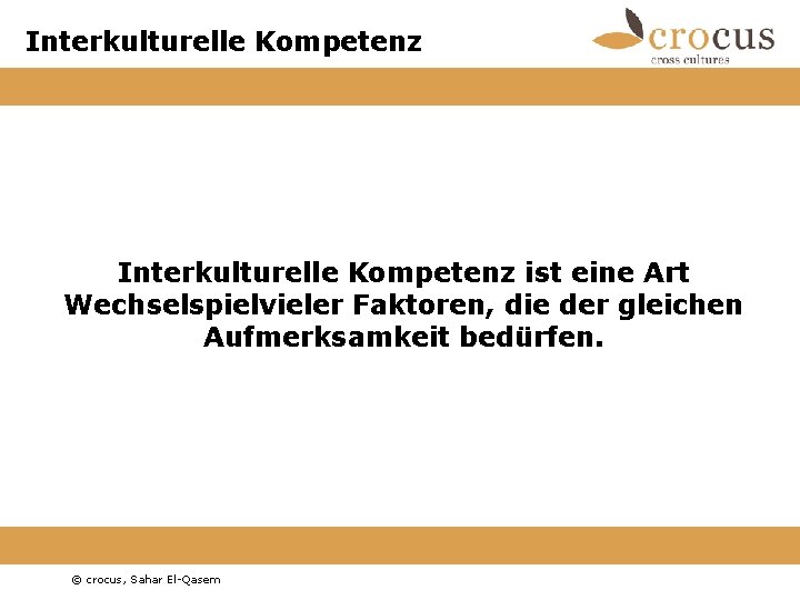 Interkulturelle Kompetenz ist eine Art Wechselspielvieler Faktoren, die der gleichen Aufmerksamkeit bedürfen. © crocus, Interkulturelle Kompetenz ist eine Art Wechselspielvieler Faktoren, die der gleichen Aufmerksamkeit bedürfen. © crocus,