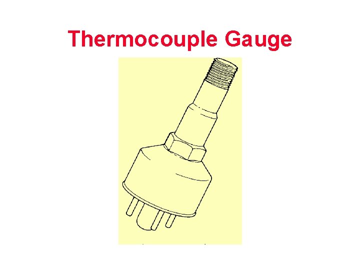 Thermocouple Gauge 