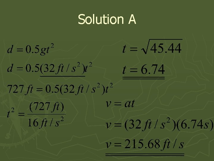 Solution A 