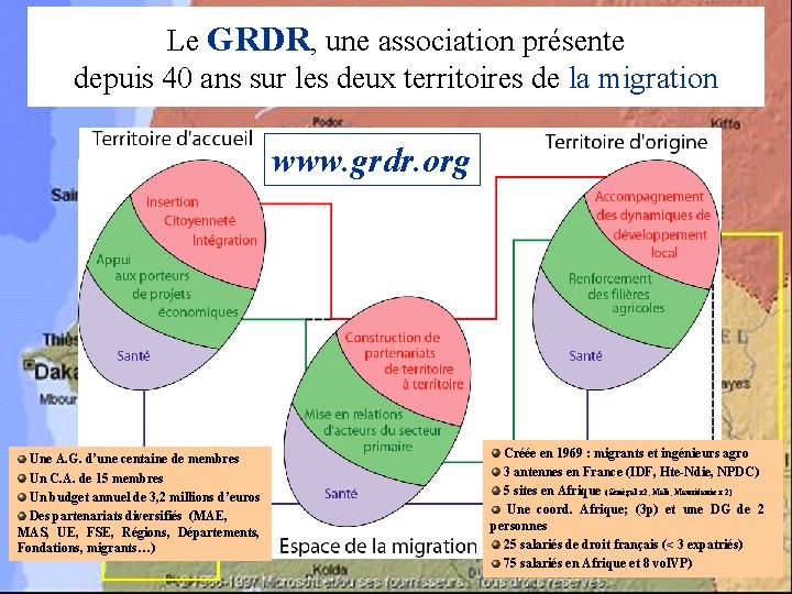Le GRDR, une association présente depuis 40 ans sur les deux territoires de la