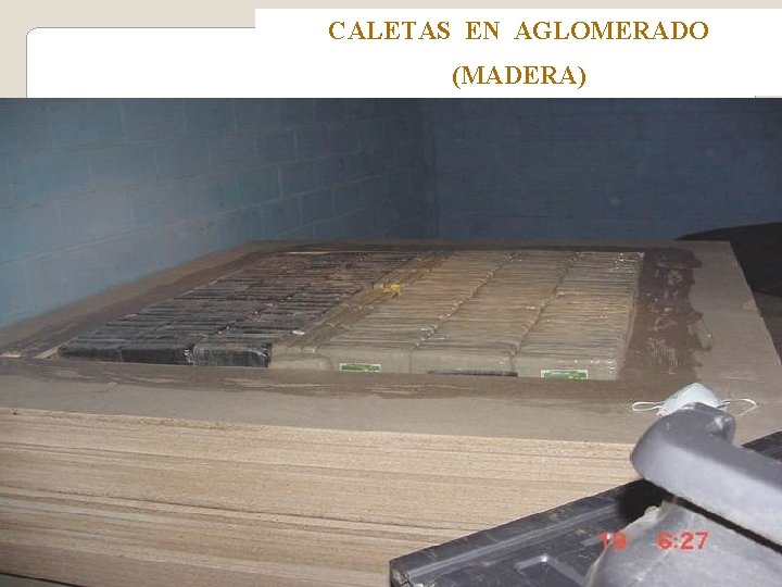 CALETAS EN AGLOMERADO (MADERA) 