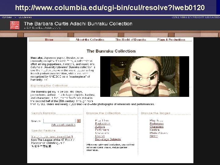 http: //www. columbia. edu/cgi-bin/cul/resolve? lweb 0120 
