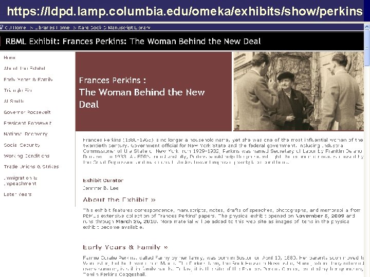 https: //ldpd. lamp. columbia. edu/omeka/exhibits/show/perkins 