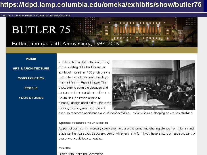 https: //ldpd. lamp. columbia. edu/omeka/exhibits/show/butler 75 