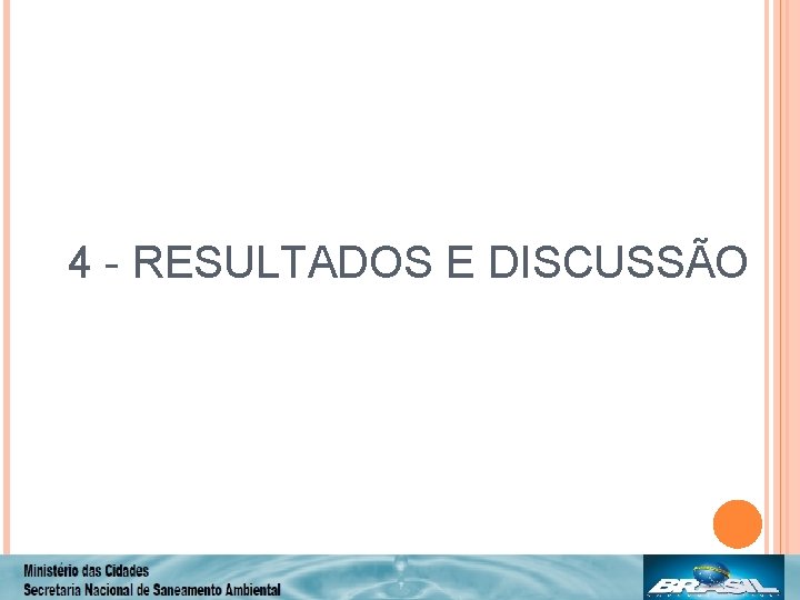 4 - RESULTADOS E DISCUSSÃO 