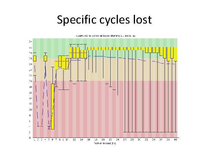 Specific cycles lost 