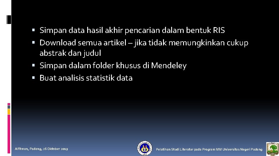 Simpan data hasil akhir pencarian dalam bentuk RIS Download semua artikel – jika Simpan data hasil akhir pencarian dalam bentuk RIS Download semua artikel – jika