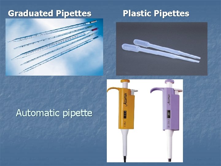 Graduated Pipettes Automatic pipette Plastic Pipettes 