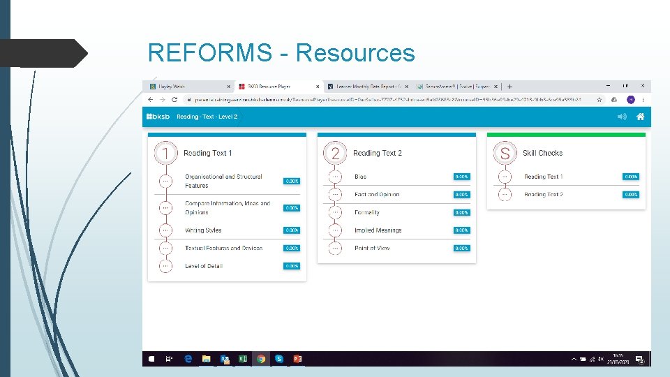 REFORMS - Resources 